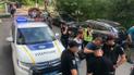В Киеве мужчины в масках стреляли и похитили более миллиона гривен