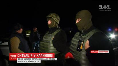 На въезде в Калиновку образовалась длиннющая пробка
