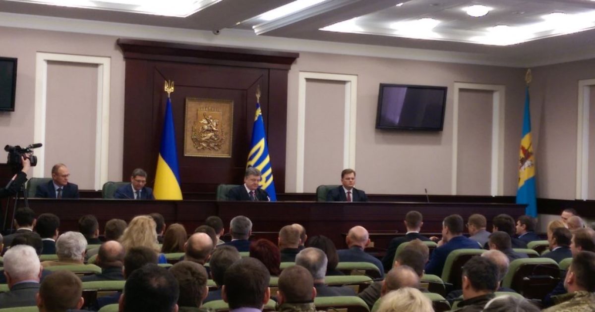 Мельничука представил президента Украины