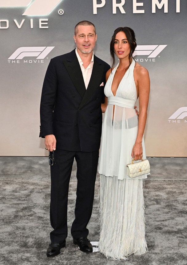 Brad Pitt ve Ines de Ramon / © Associated Press
