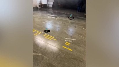 Потоп біля станції метро "Олімпійська" у Києві - відео