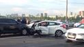 Масштабная авария на мосту Патона привела к многокилометровой пробке в Киеве