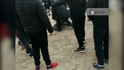 У Києві на Водохреще чоловіки вчинили бійку  