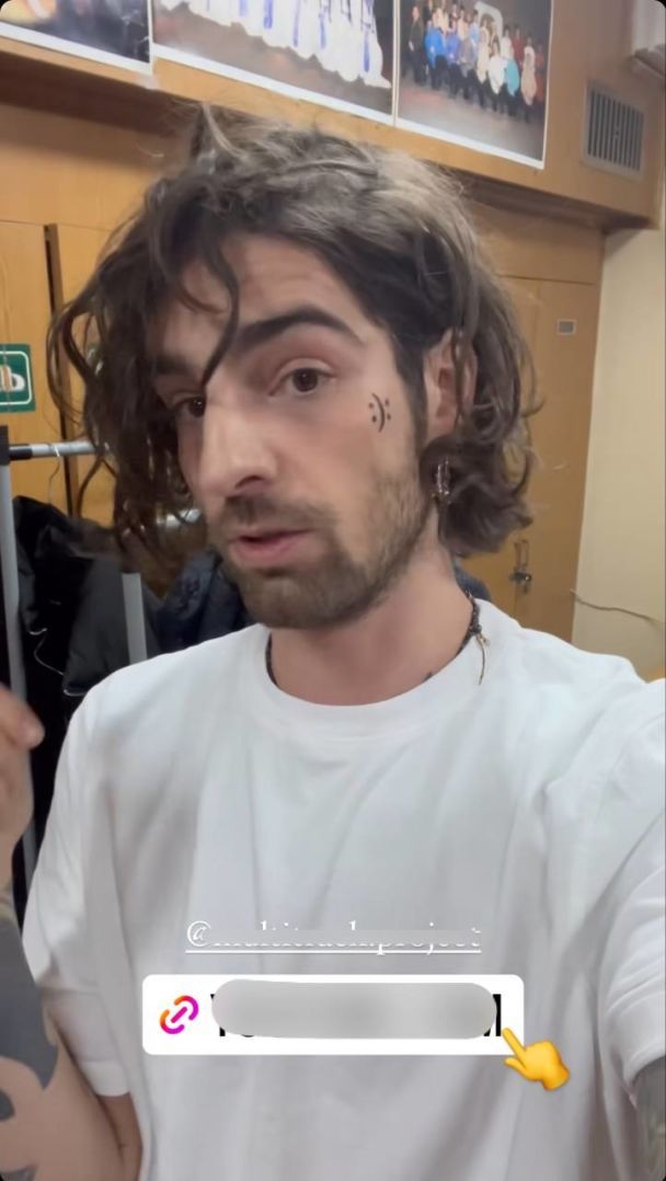 Владимир Дантес похвастался новым тату / © instagram.com/volodymyrdantes