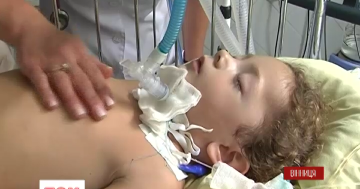 У Вінниці 4-річна дитина потрапила до реанімації з діагнозом правець