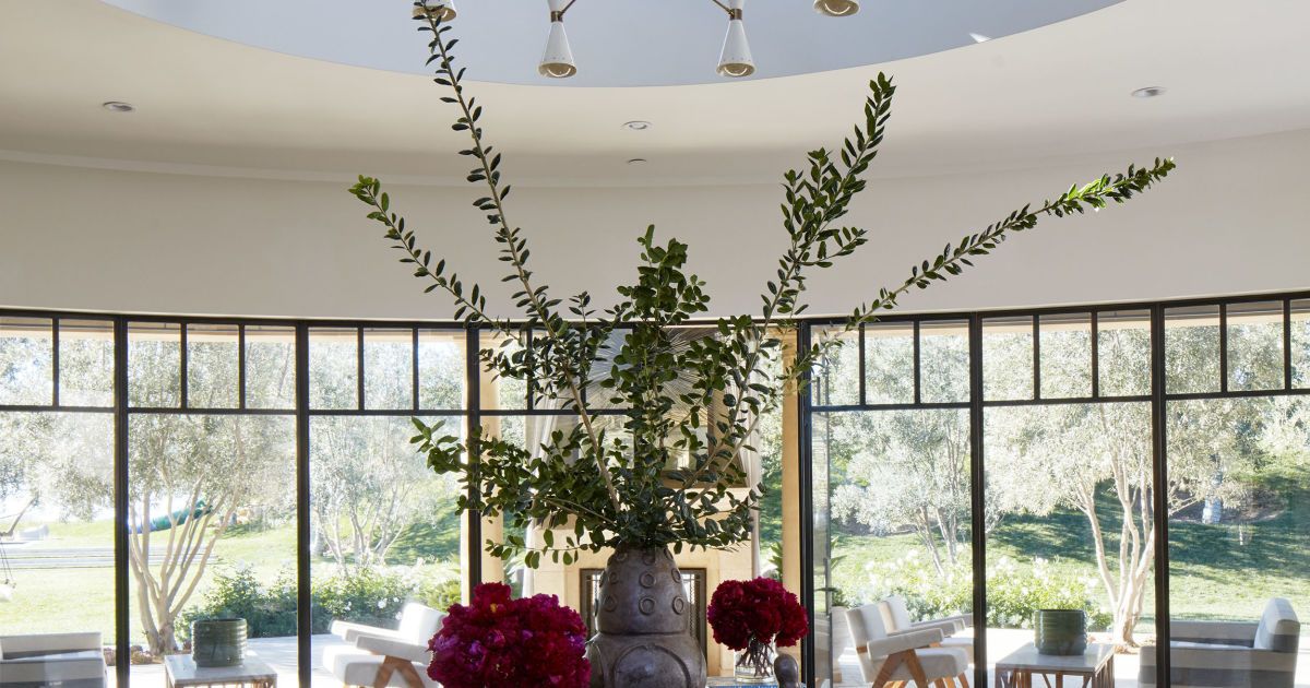 Дом Кортни Кардашян / © architecturaldigest.com