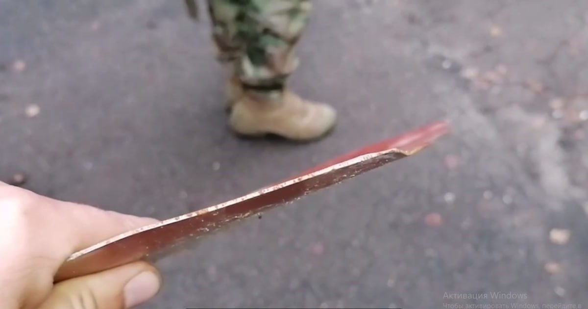 Лист фетру: трофейний бронежилет російських окупантів шокував бійців ЗСУ (відео)