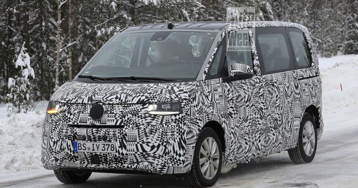 Автошпигуни зняли на тестах новий Volkswagen Transporter