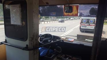 київ вибух маршрутка_2 / © Еспресо.TV
