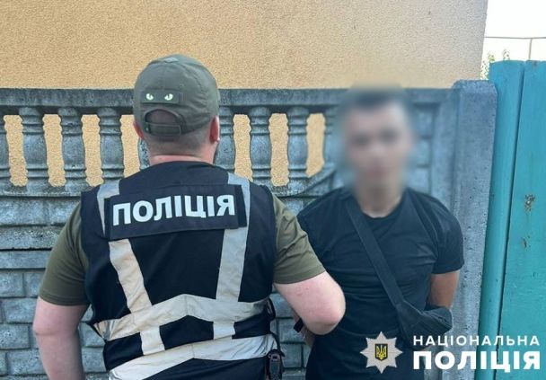 Затриманий чоловік / © Національна поліція Києва