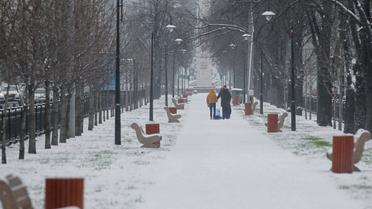 Первый снег в Киеве / © УНИАН