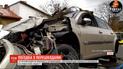 Во Львове 19-летний водитель протаранил два забора и влетел во двор жилого дома