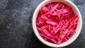 Маринованная капуста со свеклой