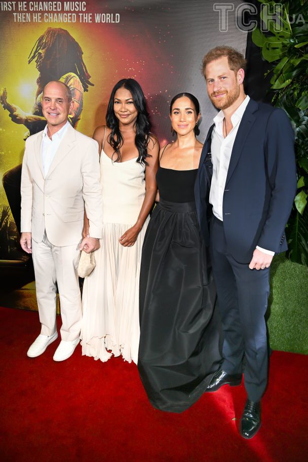 Браян Роббінс, Трейсі Джеймс, Меган Маркл та принц Принц Гаррі / © Getty Images