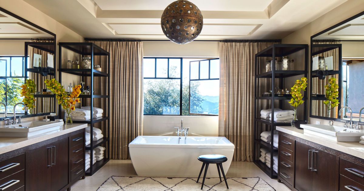Дом Кортни Кардашян / © architecturaldigest.com