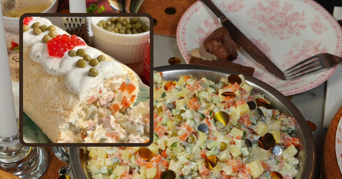 Олів'є в рулеті: рецепт на Новий рік 2026