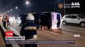 Новини Дніпра: на центральному мосту перекинувся бус із працівниками одного з підприємств