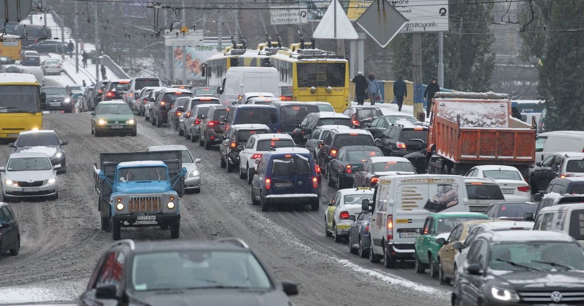 Перший сніг у Києві / © УНІАН