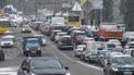 Первый снег в Киеве