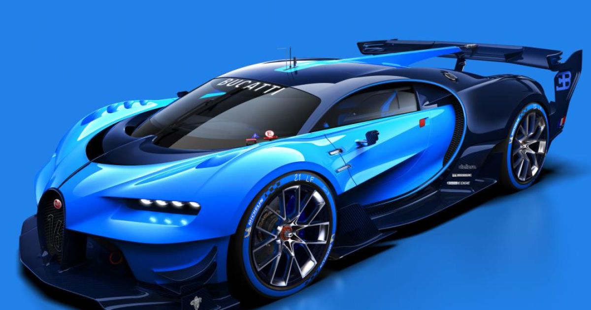 Bugatti представила концепт Vision Gran Turismo