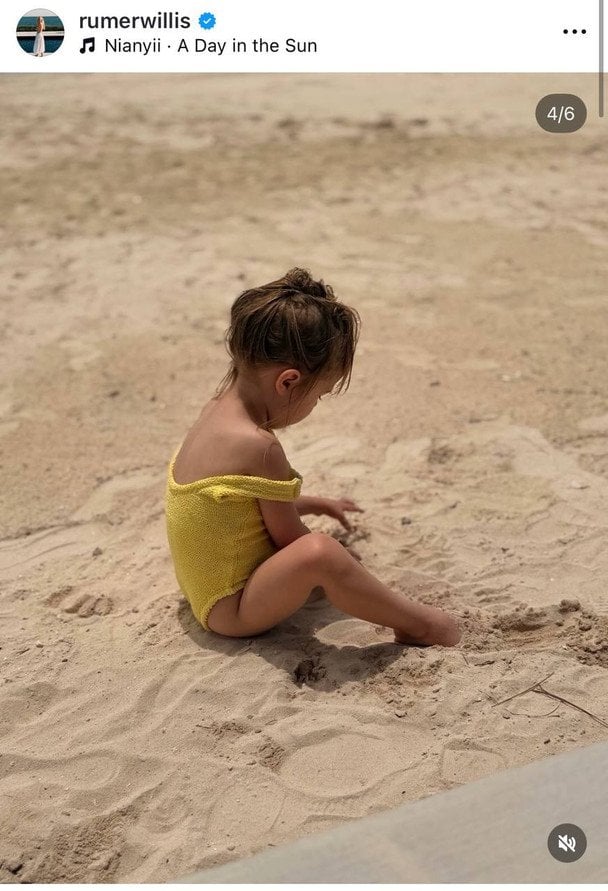 Дочка Румер Вілліс / © Інстаграм Румер Уїлліс