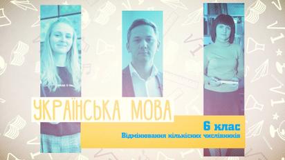 6 класс. Украинский язык. Склонение числительных. 1 неделя, пт