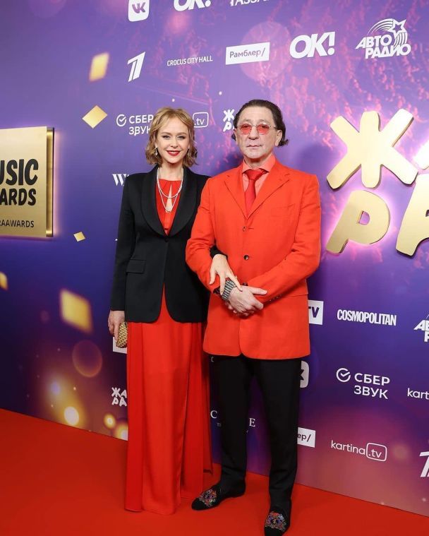 Григорий Лепс с женой / © instagram.com/gvleps