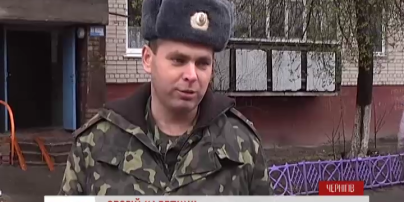 В Чернигове украинский военнослужащий спас жизнь человеку