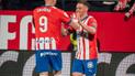 Артем Довбик і Віктор Циганков / Фото: twitter.com/GironaFC