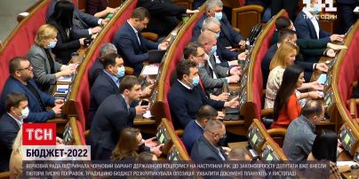 Новости Украины: Верховная Рада поддержала черновой вариант государственного бюджета на 2022 год