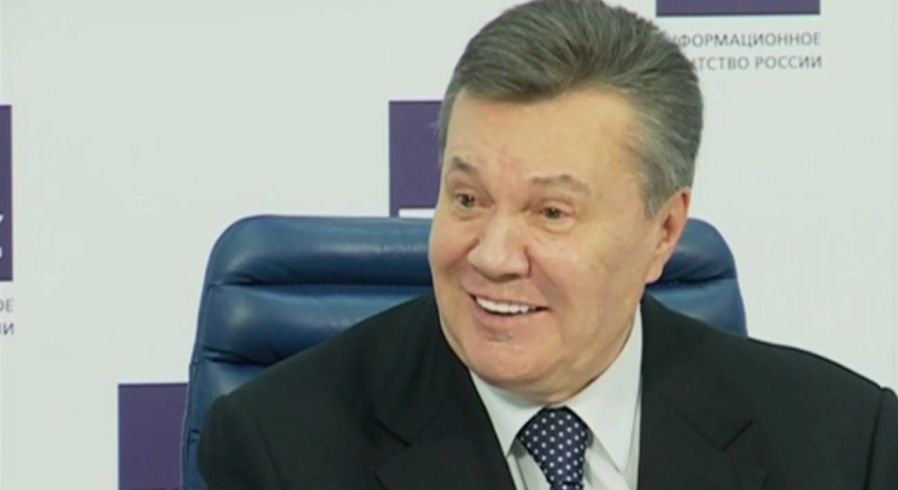 Янукович в Москве пожаловался на бедность