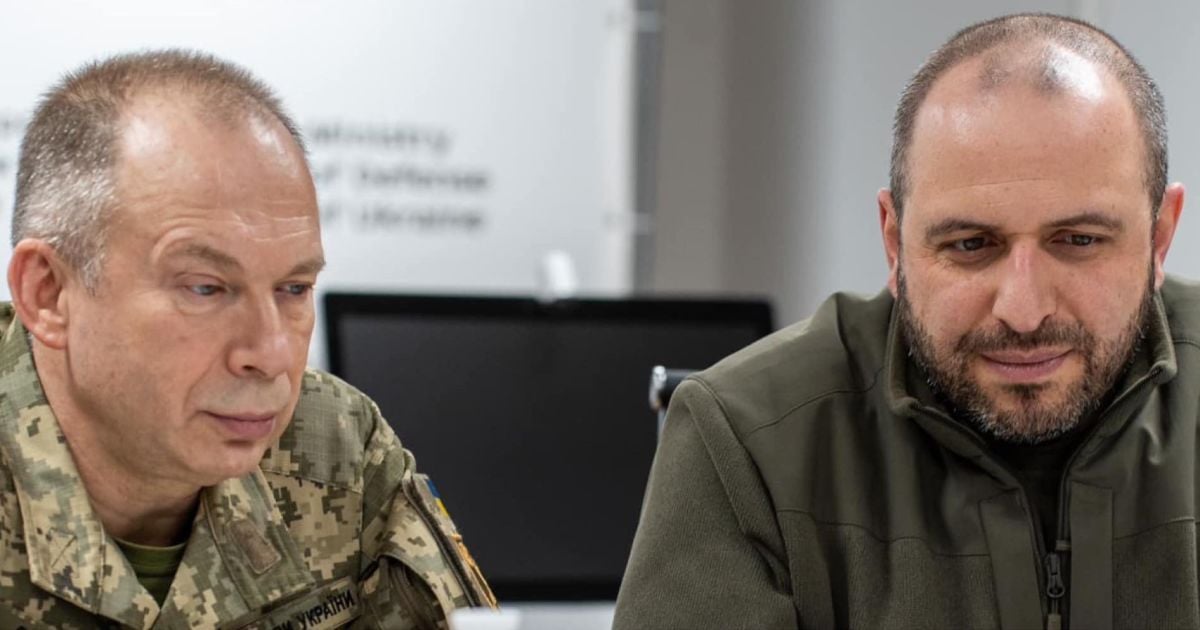 Главком ВСУ Александр Сырский и министр обороны Рустем Умеров