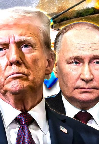 Президент США Дональд Трамп та президент Росії Володимир Путін