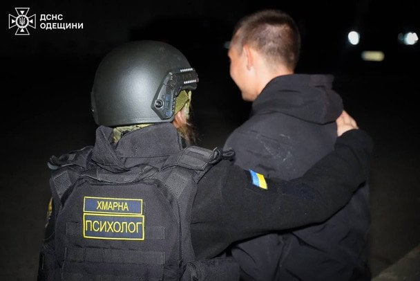 Удар по Одеській області 4 червня / © ДСНС