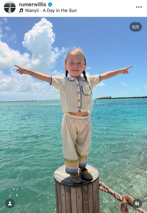 Дочка Румер Вілліс / © Інстаграм Румер Уїлліс