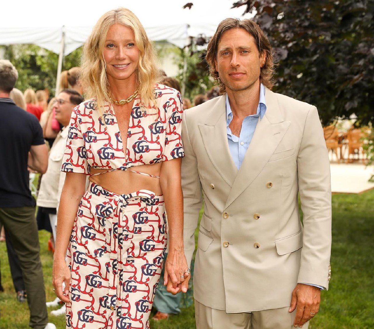 Гвинет Пэлтроу с мужем / © instagram.com/gwynethpaltrow