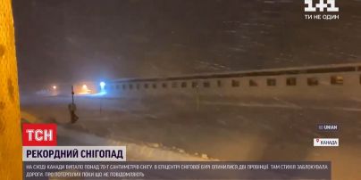 Из-за внезапной метели в Канаде закрыли школы и правительственные учреждения