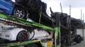 У США спалахнула вантажівка з новими Chevrolet Corvette: відео