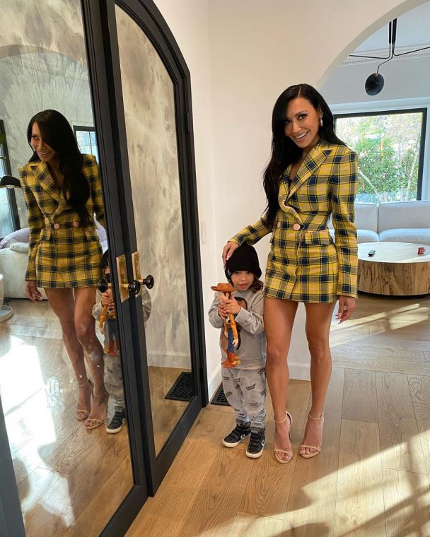Ная Рівера з сином / © instagram.com/nayarivera