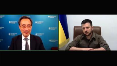 Зеленський виступив під час конференції аналітичних центрів Великої Британії