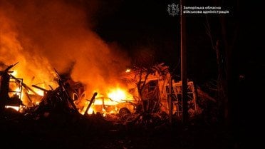 Атака на Запоріжжя_2 / © Очільник Запорізької ОВА Іван Федоров