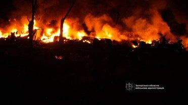 Атака на Запоріжжя_3 / © Очільник Запорізької ОВА Іван Федоров
