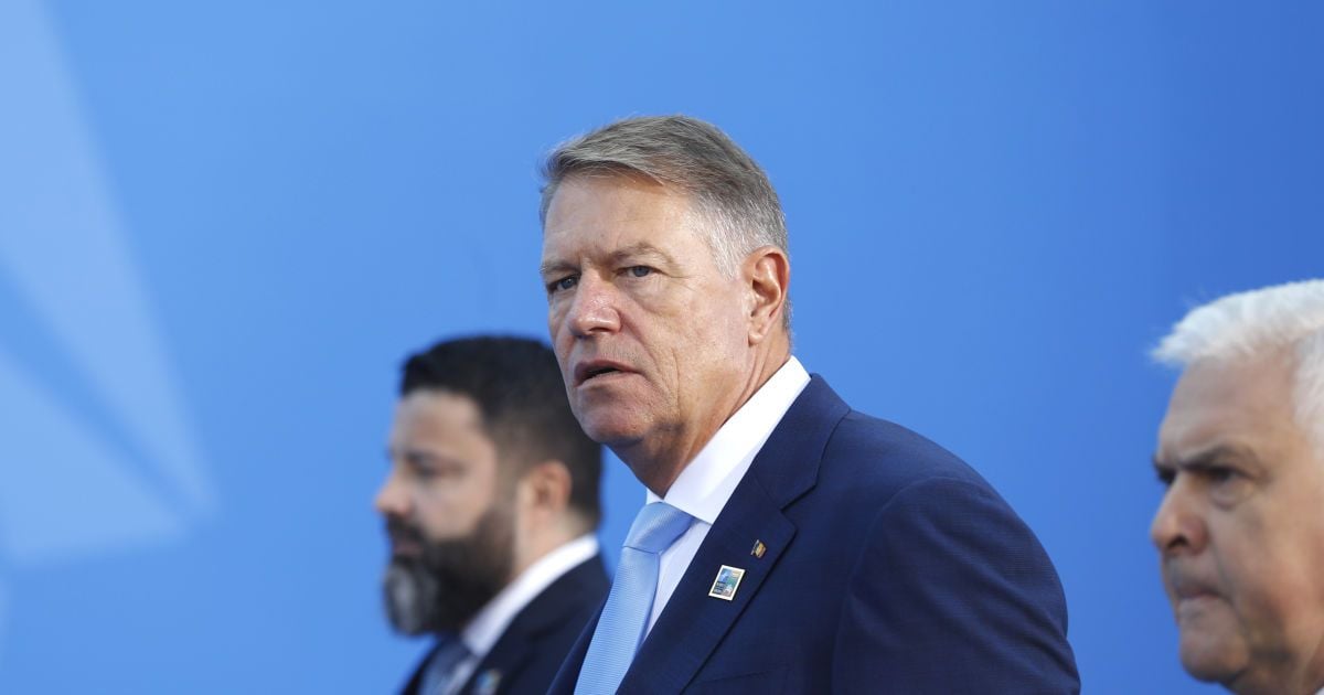 Президент Румунії Клаус Йоганніс.