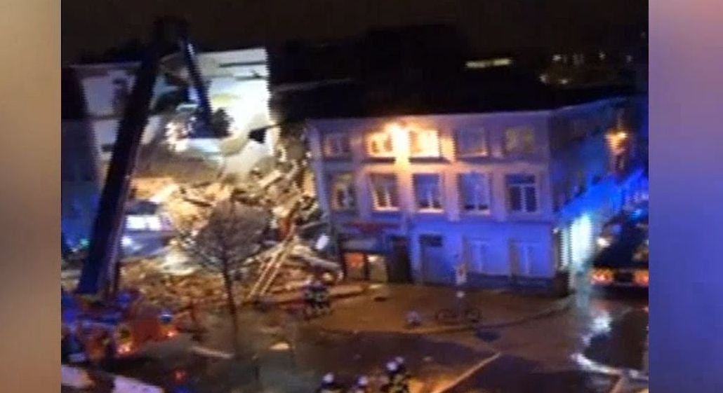 Взрыв в Бельгии: спасатели извлекли из-под завалов 7 человек