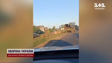 14 крытых "Уралов" и КамАЗов! Разбита российская колонна на Курщине!