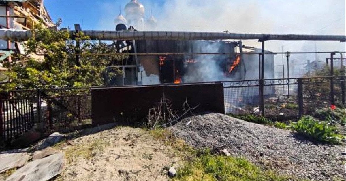 Удар по Вільнянську