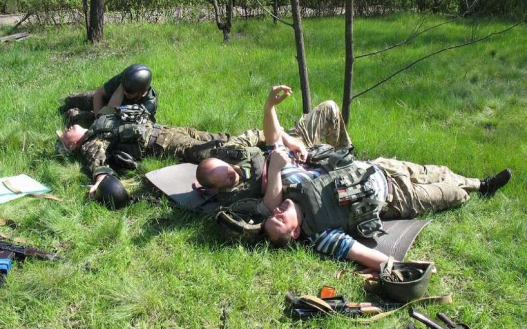 "Крылатые пехотинцы" показали свои боевые тренировки / © Минобороны Украины