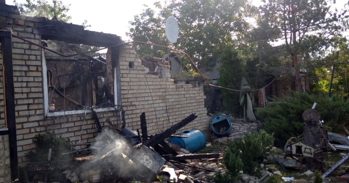 обстріл донеччини_1 / © МВС Донецкої області