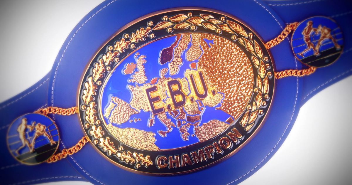 Пояс чемпіона Європи / facebook.com/BoxingEBU