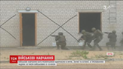 В країнах Балтії розпочалися військові навчання НАТО під назвою "Удар Шаблі"